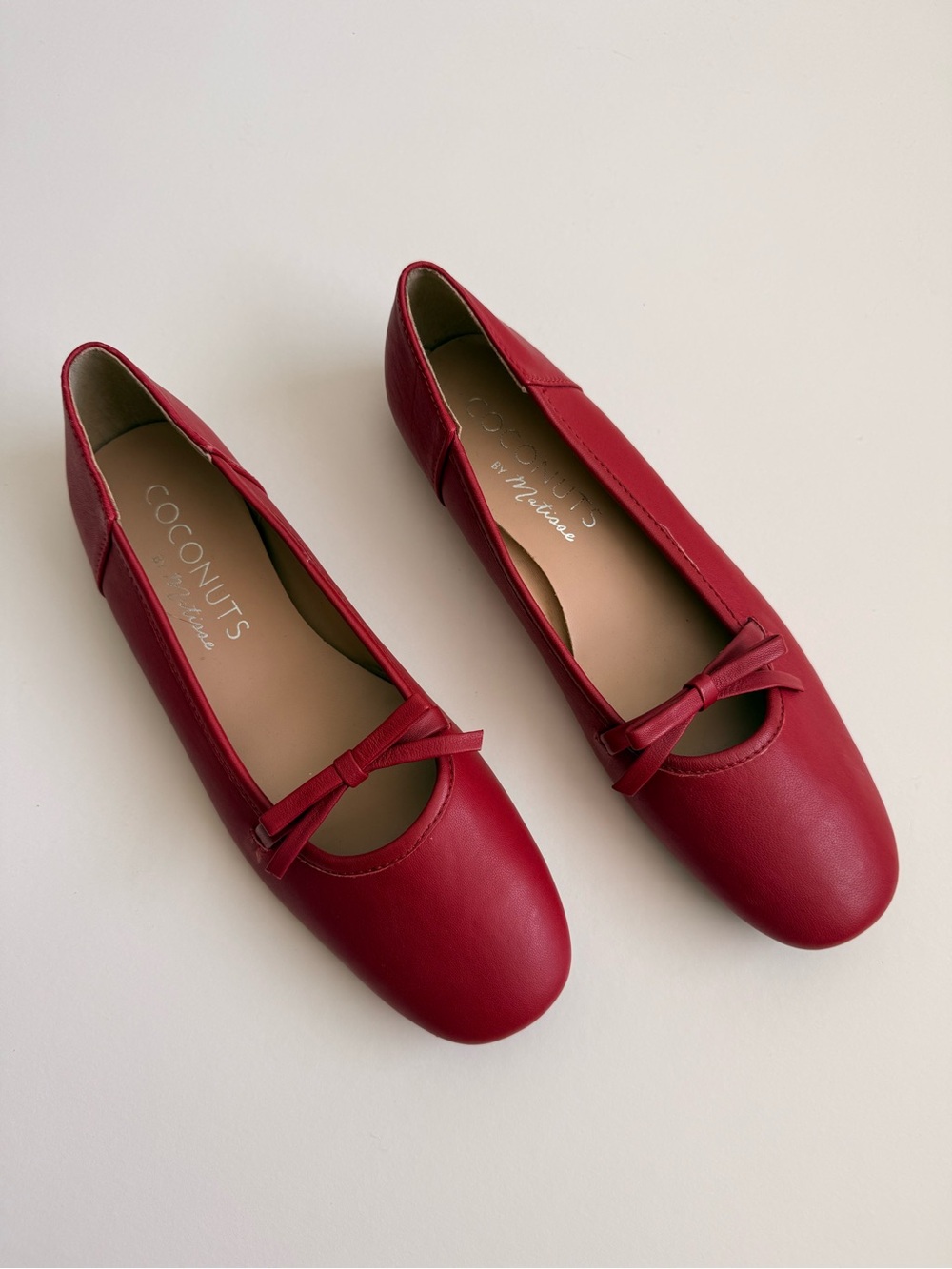 Coconuts by Matisse Red Missy Ballet Flats - Picture 4 of 4